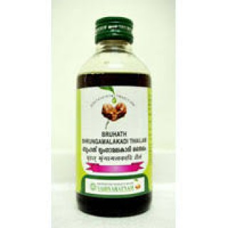 Vaidyaratnam Ayurvedic Bruhath Nirgundyadi Thailam, 200 ml